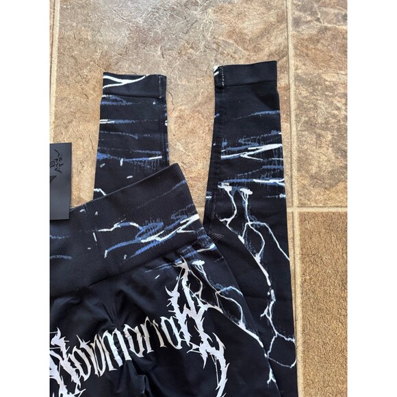 Civil Regime X No Tomorrow Thunderstruck Leggings Size XS - Picture 7 of 9